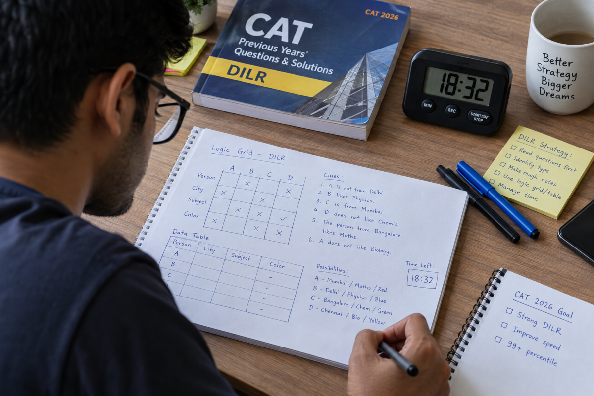 CAT DILR preparation strategy for CAT 2026